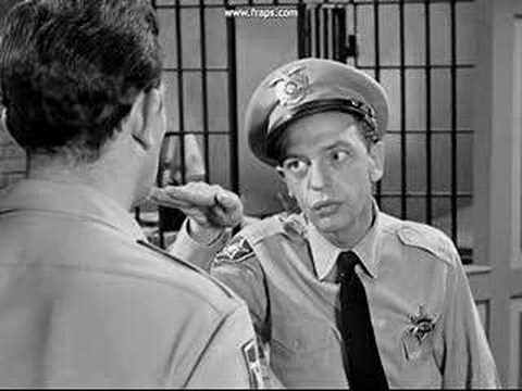 Barney Fife Demonstrates "The Cobra"