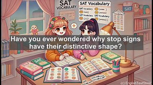 5000 Must Know SAT Vocabulary - Octagon: The Eight-Sided Shape You See Every Day