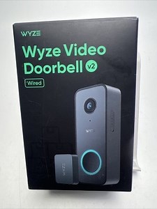 WYZE  WVDWDV2 Video Doorbell v2, 2-Way Audio, 2K Security Color Night Vision | eBay
