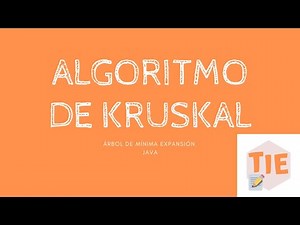 ALGORITMO DE KRUSKAL - JAVA