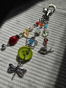 Whimsy Bug Keychain, Bag Charm, Ladybug, Dragonfly, Snail Keychain, Y2K Accessories - Etsy