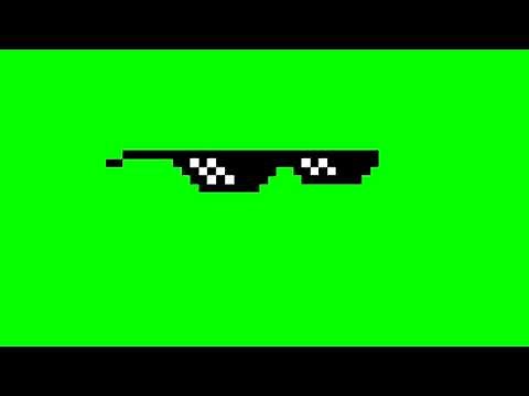 cool glasses falling || Green Screen Effect || Full HD