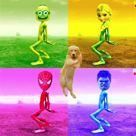 Alien Dance Battle Dame to cosita part-21 #aliendance #elchombo #alien #trend