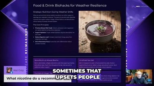 Preparing the body for sudden temperature changes was the focus of Dr. Eric’s Live earlier today. If you missed it, especially if you live in regions where weather can flip overnight (talking to all of you in the Midwest!) go watch the full replay on our Facebook page. Rapid weather shifts place stress on the nervous system and can trigger symptoms when hydration, minerals, and nutrition aren’t supported properly. During the Live, Dr. Eric outlined practical ways to prep the body before the shif