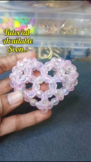 3D Beaded Heart ❤️ Cute DIY Bead Heart | Tutorial Coming Soon
