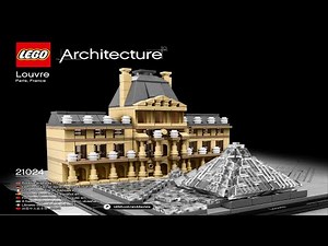 LEGO Instructions - Architecture - 21024 - Louvre - Landmark Series