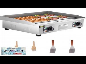 VEVOR 29" Commercial Electric Griddle 110V 3000W Electric Countertop Griddle Non-Stick Review