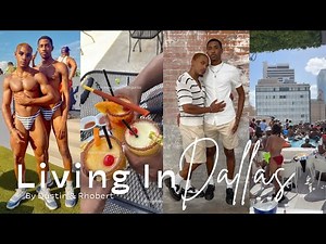 VLOG| ROOFTOP POOL PARTY WITH THE GAYS | DALLAS JUNETEENTH WEEKEND