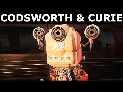 Fallout 4 Nuka World - Mr Frothy Codsworth & Nuka Mascot Curie