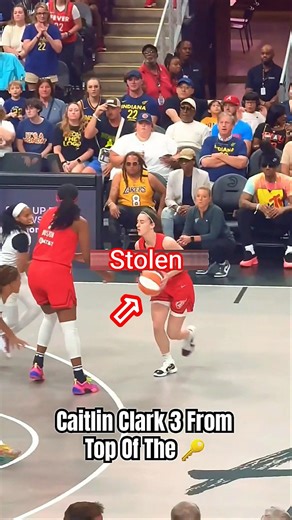 Stolen, One Of The Greatest Shots Of Caitlin Clark’s Career #caitlinclark #wnba #basketball
