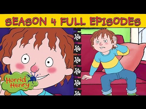 Horrid Henry Season 4 Full Episodes| Compilation | FOUR Episodes of Horrid Henry