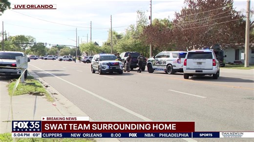 SWAT operation at Orange County home