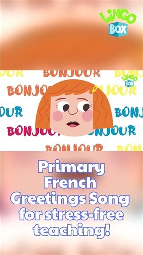 Bonjour Bonjour 🇫🇷 Primary & Elementary French Song for Kids | KS1 KS2 French Greetings Song