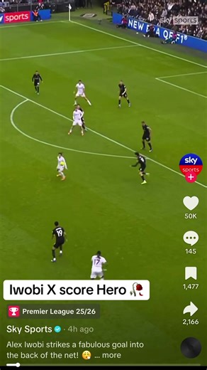 What a game #scorehero #iwobi #fulham #premierleague #Joehb