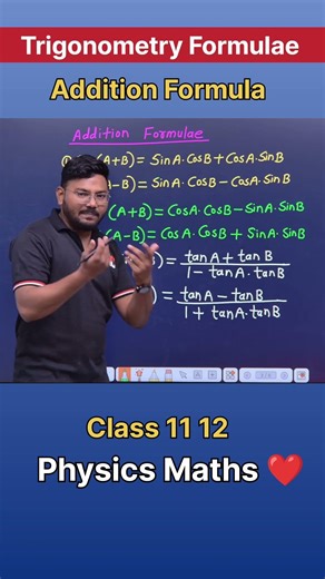 Addition Formula in Trigonometry ✅ Class 11 12 Physics Maths ❤️#trigonometry