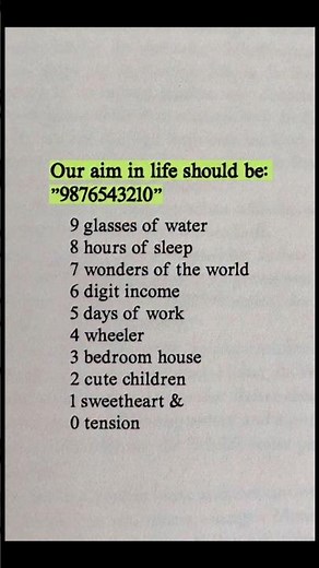 The ‘9876543210’ Life Formula You MUST Follow 💯 | Zero Stress, Full Success