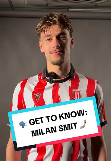 Meet Milan Smit: Stoke City's New Signing