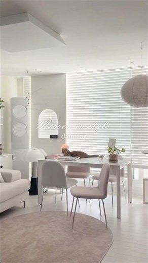 [다우닝] 4인 가족에게 딱 좋은 1400 사이즈 식탁 | 마롱 포세린 세라믹 식탁