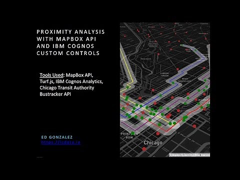 IBM Cognos Analytics Custom Controls and Advanced Mapbox API features with JavaScript