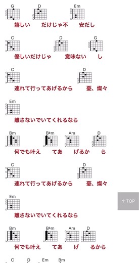 尾崎ヒカル クリープハイプ弾き語りカバー：憂燦々 ギターコード解説