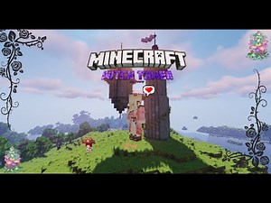 Minecraft easy witch tower build tutorial [Minecraft build tutorial