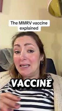 The MMRV vaccine explained clearly by a health visitor