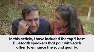 9 Best Bluetooth Speakers That Pair With Each Other Sep 2022