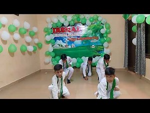 Irshad Memorial Academy Kids Great Performance National Song "Aye Jawan" 14th August - 2024