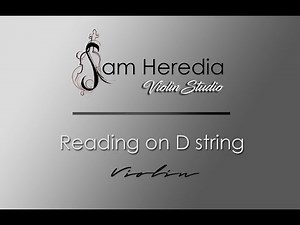 Note Reading - Violin D String