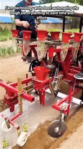 High-tech transplanter makes quick work of planting seedlings.