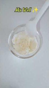 Get Instant Glass Skin At Home ✨ Besan, Rice Powder & Yogurt Face Mask