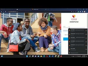 How to download Academic record, proof of registration and other docs on UNAM portal #namibia #unam