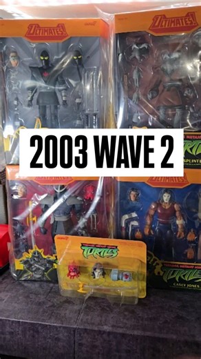 Cody on Instagram: "More 2003 Teenage Mutant Ninja Turtles figures are here with Wave 2 of the Super7 action figures. featuring The Shredder, Master splinter, A foot ninja (foot soldier) and Casey Jones. stay tuned for an honest review. #super #tmnt #2003 #actionfigures"