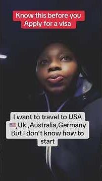 Know this before you apply for a visa 2026 #scotland #usa