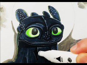 Comment dessiner Krokmou - Dragons [Tutoriel]