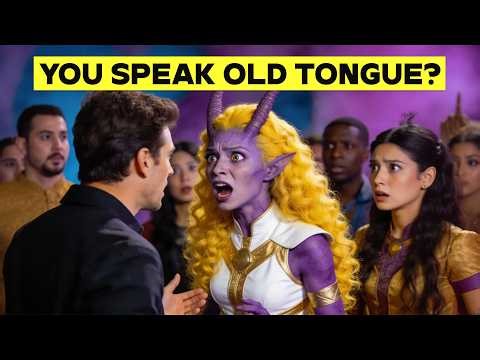 No One Could Understand The Alien Woman's Language.. Till The Human Spoke