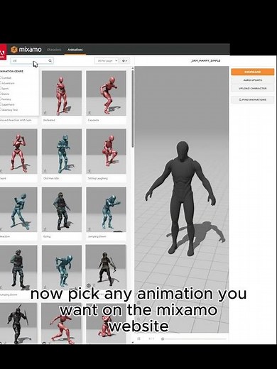Import Mixamo Animations to UE5 Manny Instantly!