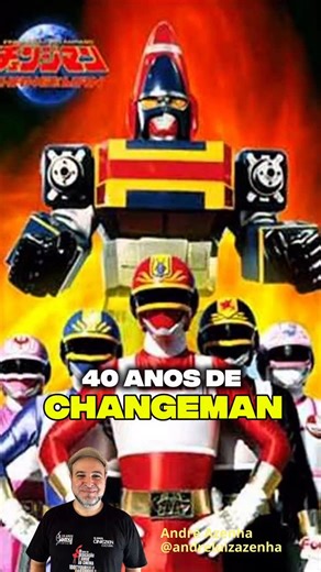 Quem se lembra de Esquadrão Relâmpago Changeman? A série japonesa de tokusatsu foi exibida originalmente no Japão entre fevereiro de 1985 e fevereiro de 1986. Teve 55 episódios. Uma das mais longas da franquia Super Sentai. No Brasil, virou fenômeno em 1988, quando o empresário Toshihiko Egashira trouxe Changeman e Jaspion para o Brasil em VHS pela Everest Video, do bairro Liberdade em São Paulo, e negociou a exibição com a Rede Manchete. O sucesso foi imediato: virou brinquedos, material escola