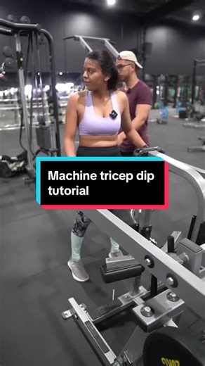 Machine Tricep Dip Tutorial