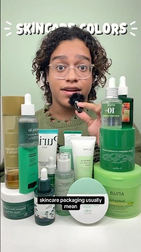 Skincare Color Codes 🌈