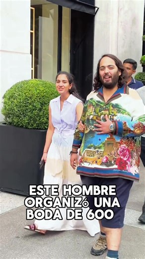 This man organized a $600 million wedding! #Anant Ambani #Radhika Merchant #news #famous #UnitedStates #us #usatiktok