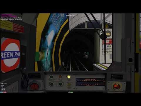 OpenBVE Jubilee Line Green Park To Bermondsey (BVE4)