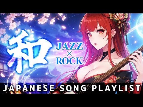【邦楽プレイリスト】艶やかに舞い散る花よ🌸和風JAZZ × ROCK🌙Japanese中毒ソング【集中・勉強・作業BGM】Playlist｜Workout｜Chill｜Beats｜Lofi