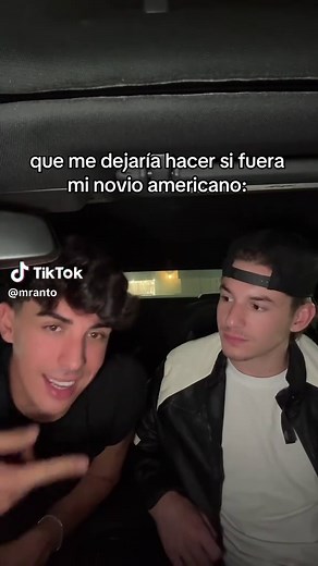 Fiesta con amigos y novios americanos
