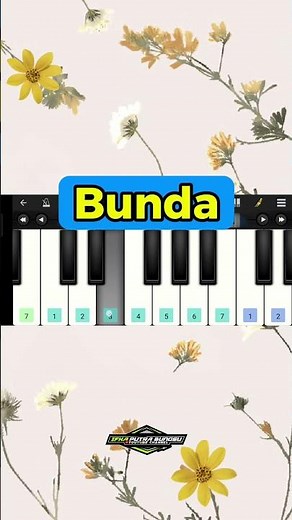 Not Pianika Bunda #perfectpiano #easypianotutorial #notpianika #mellygoeslaw #tutorial #pianika
