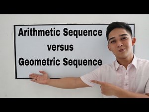 Arithmetic Sequence versus Geometric I Señor Pablo TV