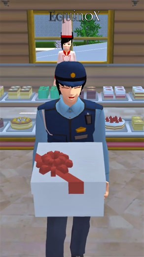 Papa buy cake for Mio birthday but... 😱 #sakuraschoolsimulator #sakura