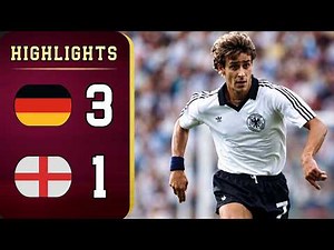 Deutschland vs England | Littbarski trifft direkt per Ecke und schockt die Engländer