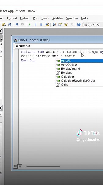Berikut cara paling mudah AutoFit Column di Excel biar gaperlu ribet adjust-adjust kolom lagi #microsoft #microsoftexcel #microsoftoffice #microsoftofficespecialist #excelcell #excel #autofit #autofitcolumnwidth #autofitcolumns #autofitcolumn #autofitcolumnvba