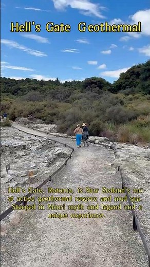 Hell’s gate geothermal Rotorua, New Zealand !